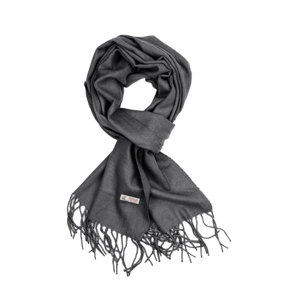 4957 Plain Solid Color Cashmere Feel Classic Soft Luxurious Winter Scarf